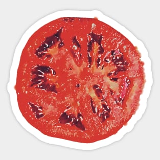 Juicy Red Tomato from the Garden Sticker